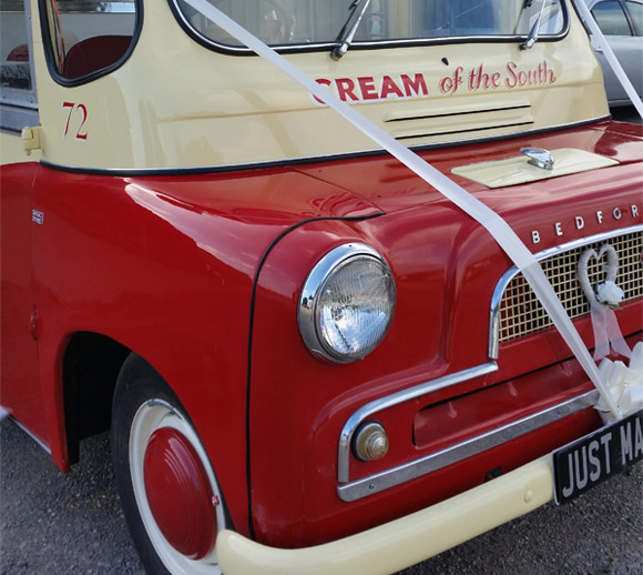 Photo of Vintage Ice Cream Van for Weddings and Events